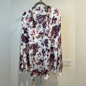 Liz Claiborne Multicolor Floral Blouse